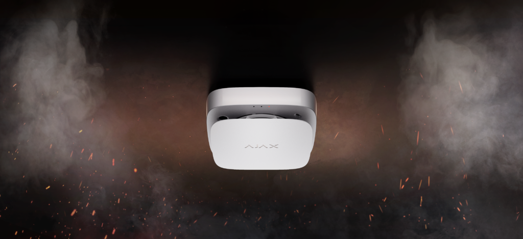 Key visual - Ajax FireProtect 2 RB (Heat_Smoke) Jeweller - white